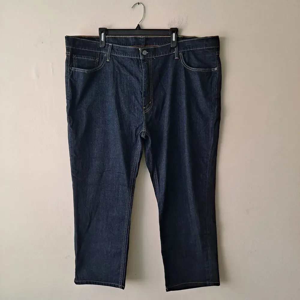 Levi's 541 Athletic Taper Fit Denim Jeans Cleaner Medium Wash Mens Size 48